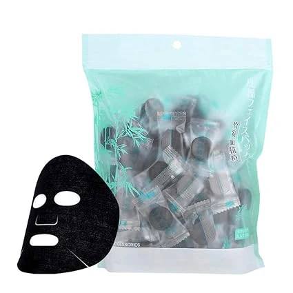 Bamboo Charcoal Compressed Mask 25 Pcs