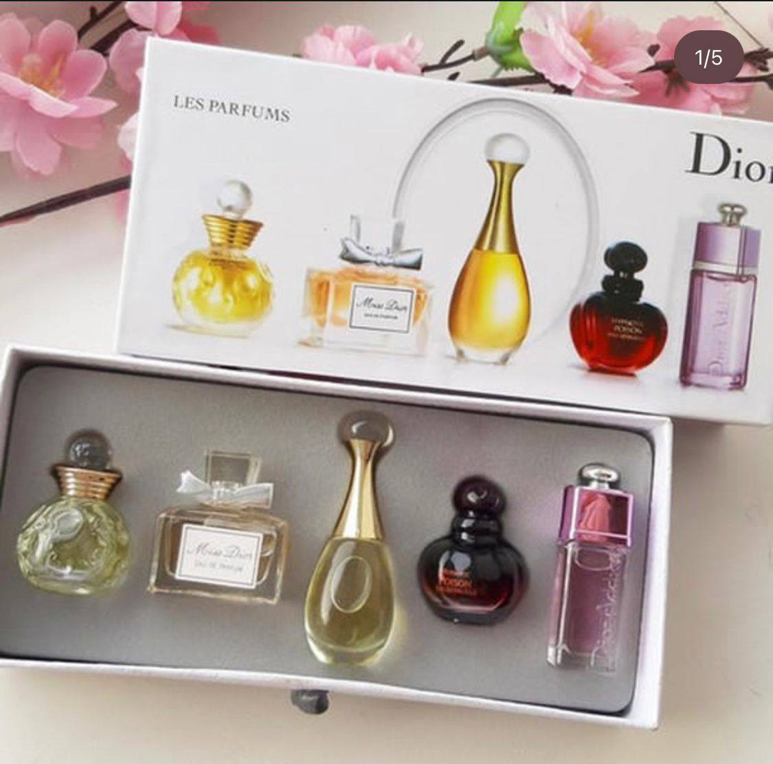 Dior Gift Set of Perfume Mini Fragrances