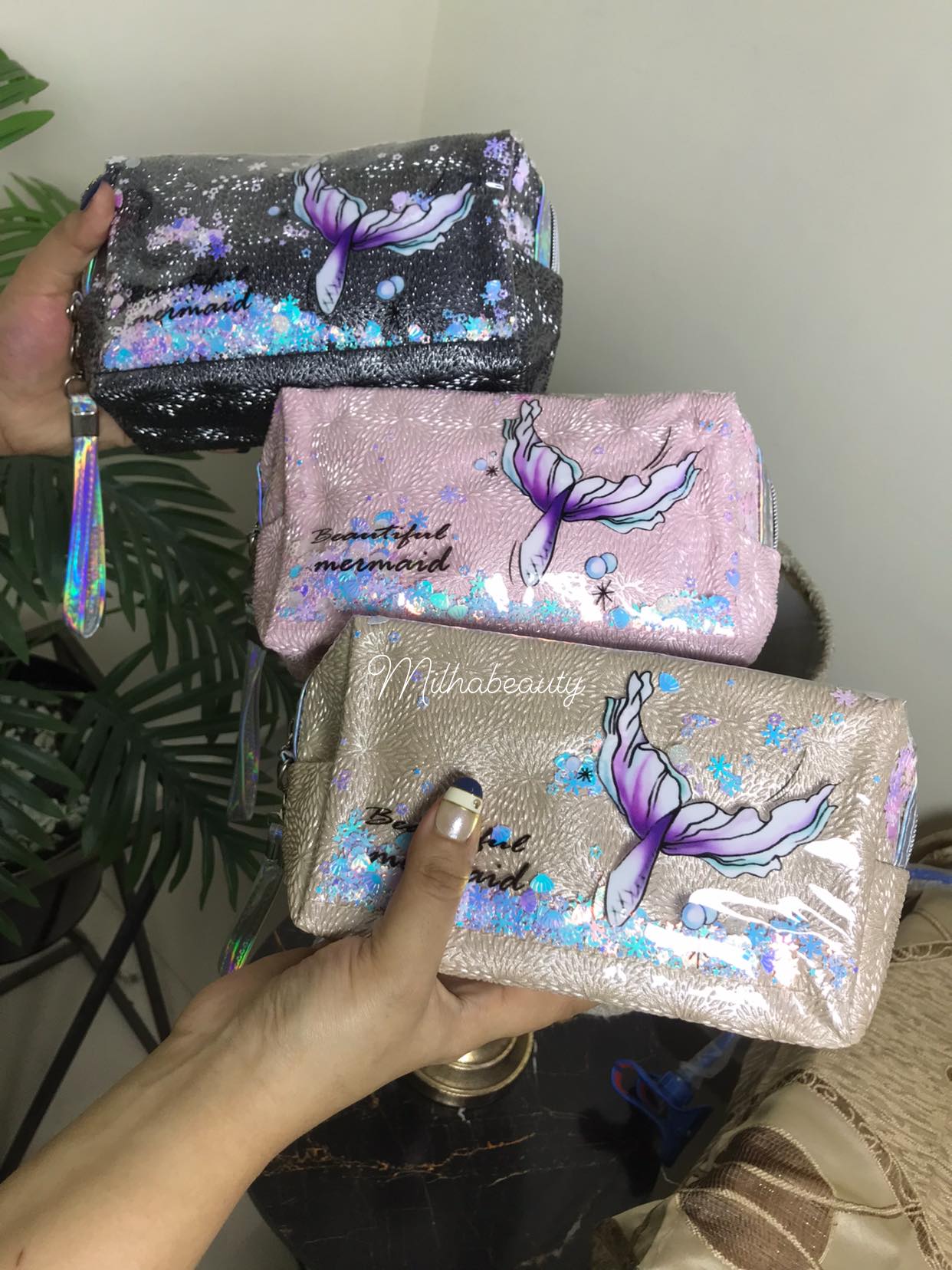 Beautiful Mermaid Makeup Pouch