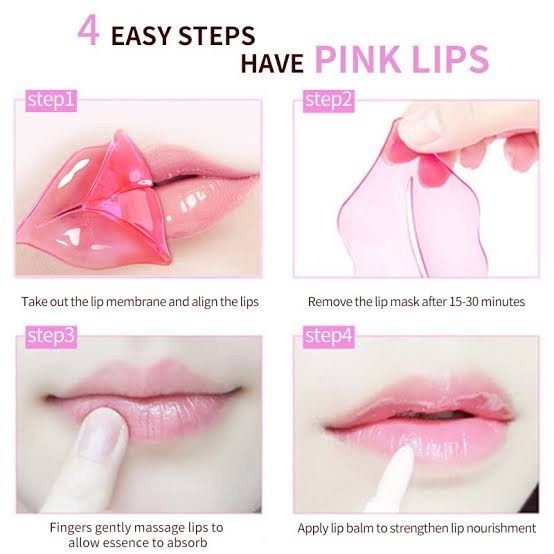 Bioaqua Pink Lips Collagen Sheet Mask