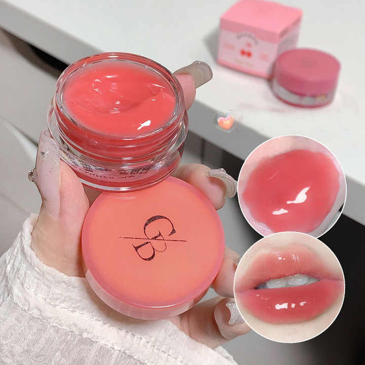 Gege Bear Lip Gloss Jam Jelly Moisturize Mirror Surface Lipstick