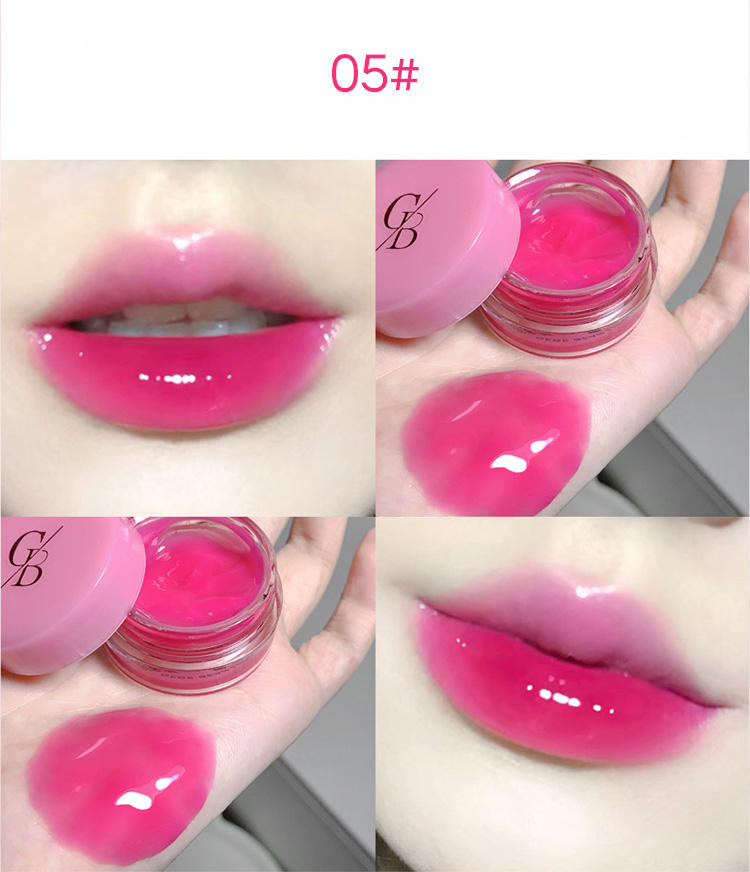 Gege Bear Lip Gloss Jam Jelly Moisturize Mirror Surface Lipstick