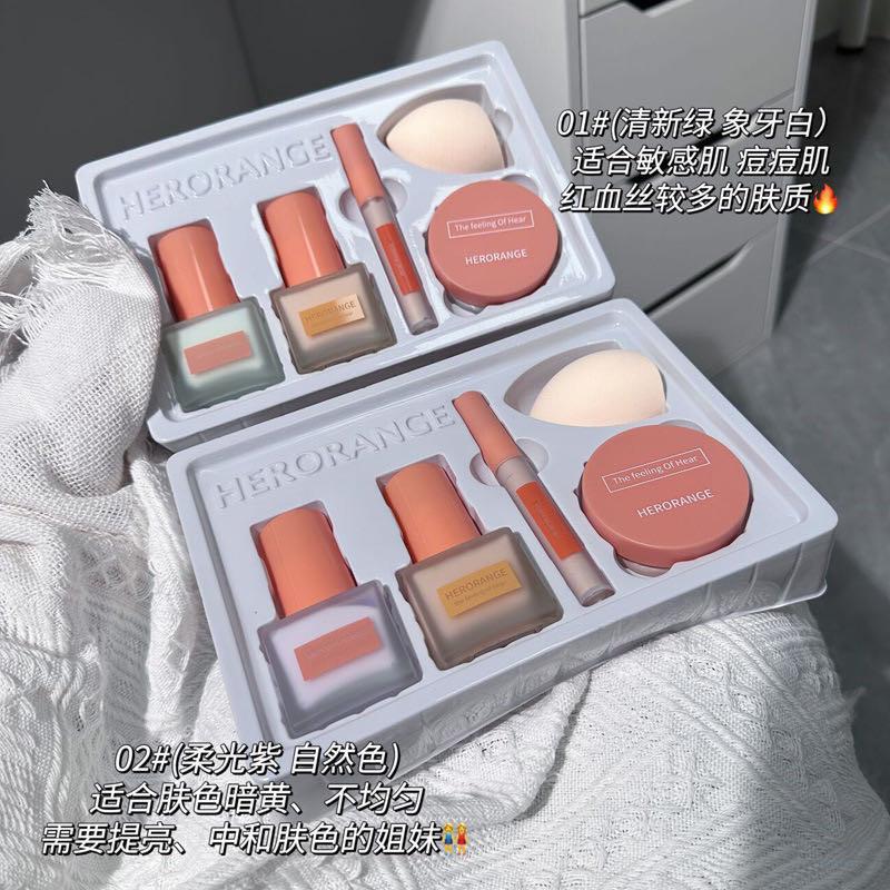 HERORANGE 5 Pcs Makeup Box