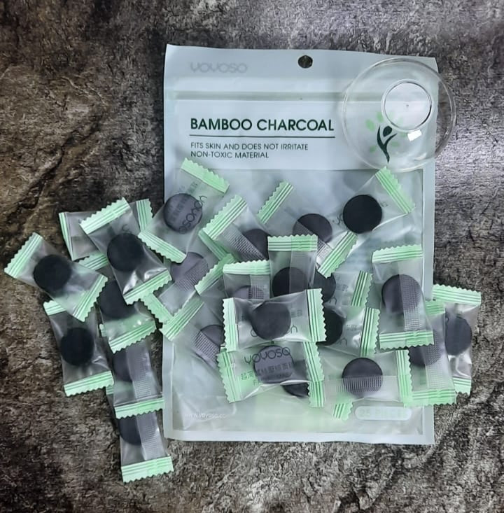Bamboo Charcoal Compressed Mask 25 Pcs