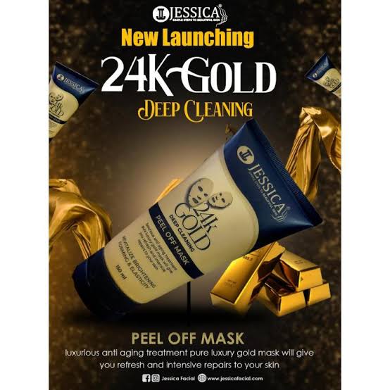Jessica 24k Gold Peel Off Mask