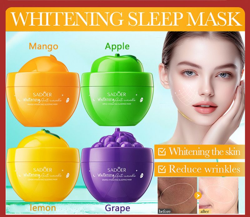 SADOER Whitening Sleep facial Mask
