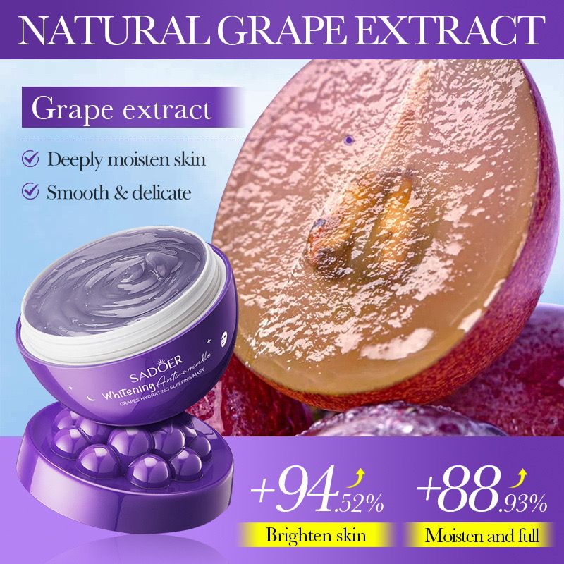 SADOER Whitening Sleep facial Mask