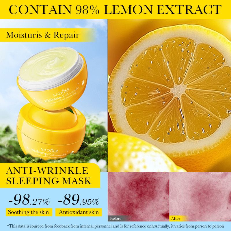 SADOER Whitening Sleep facial Mask