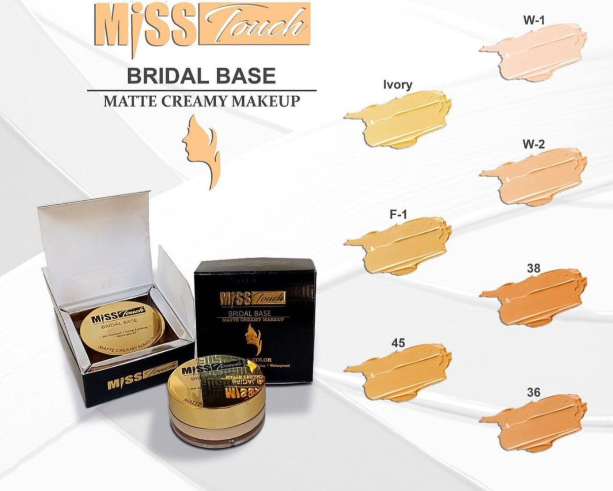 Miss Touch Bridal Base Small