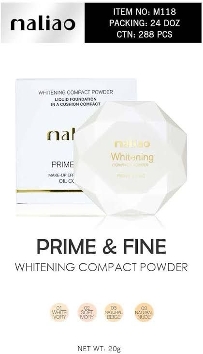 Maliao Whitening Compact Powder