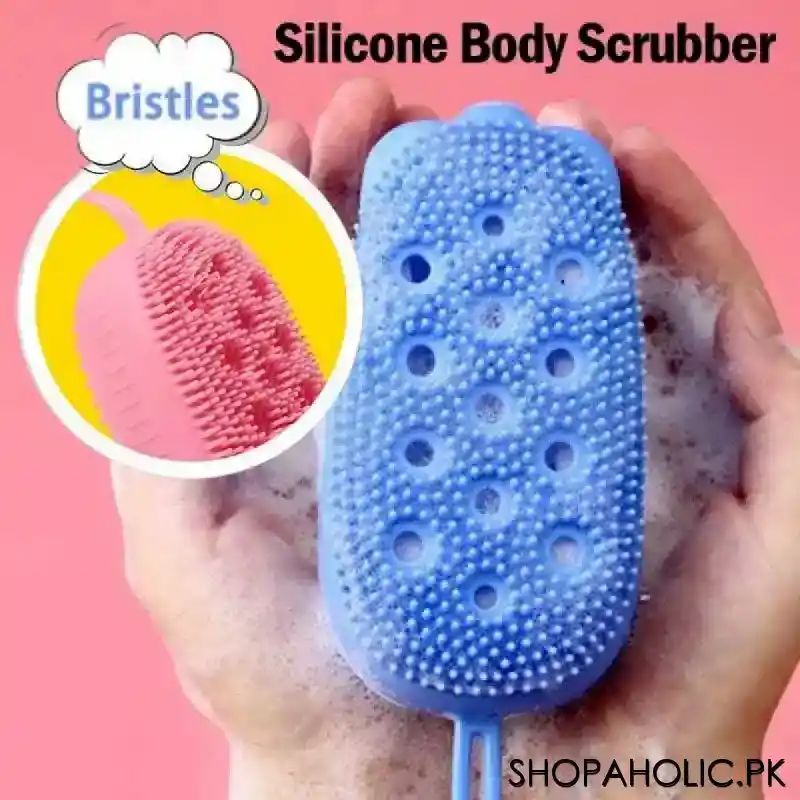 Silicone Body Brush Scrubber Bath Sponge
