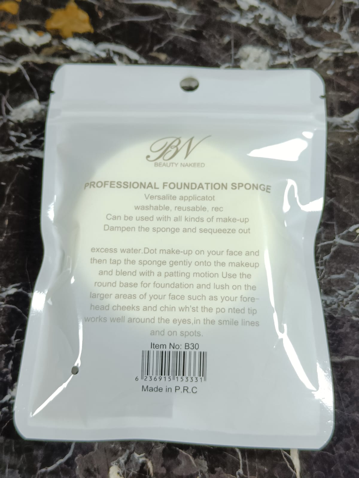 BN FOUNDATION SPONGE