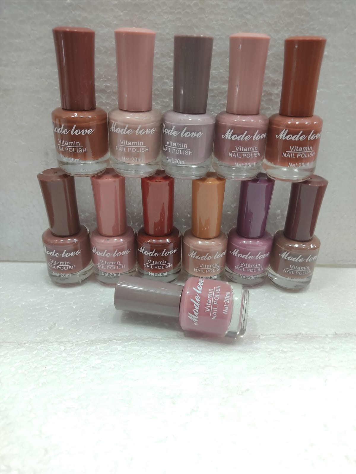 12 Piece Matte Nail Polish