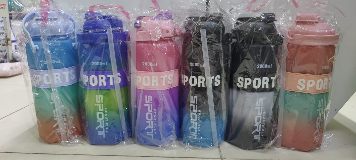 3pcs Sports Colourful Water Bottle Set