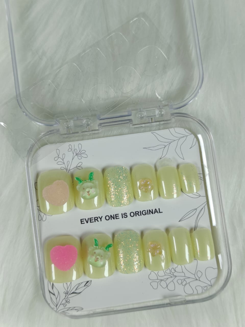 Kids Cartoon False Nails