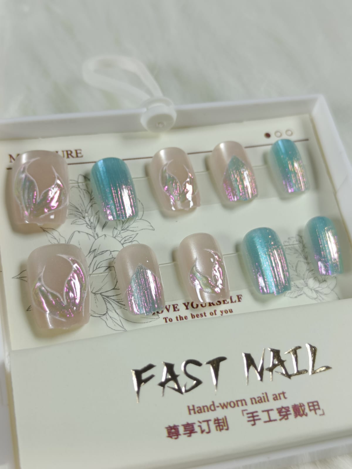 Super Short Oval Cat Eye Handmade