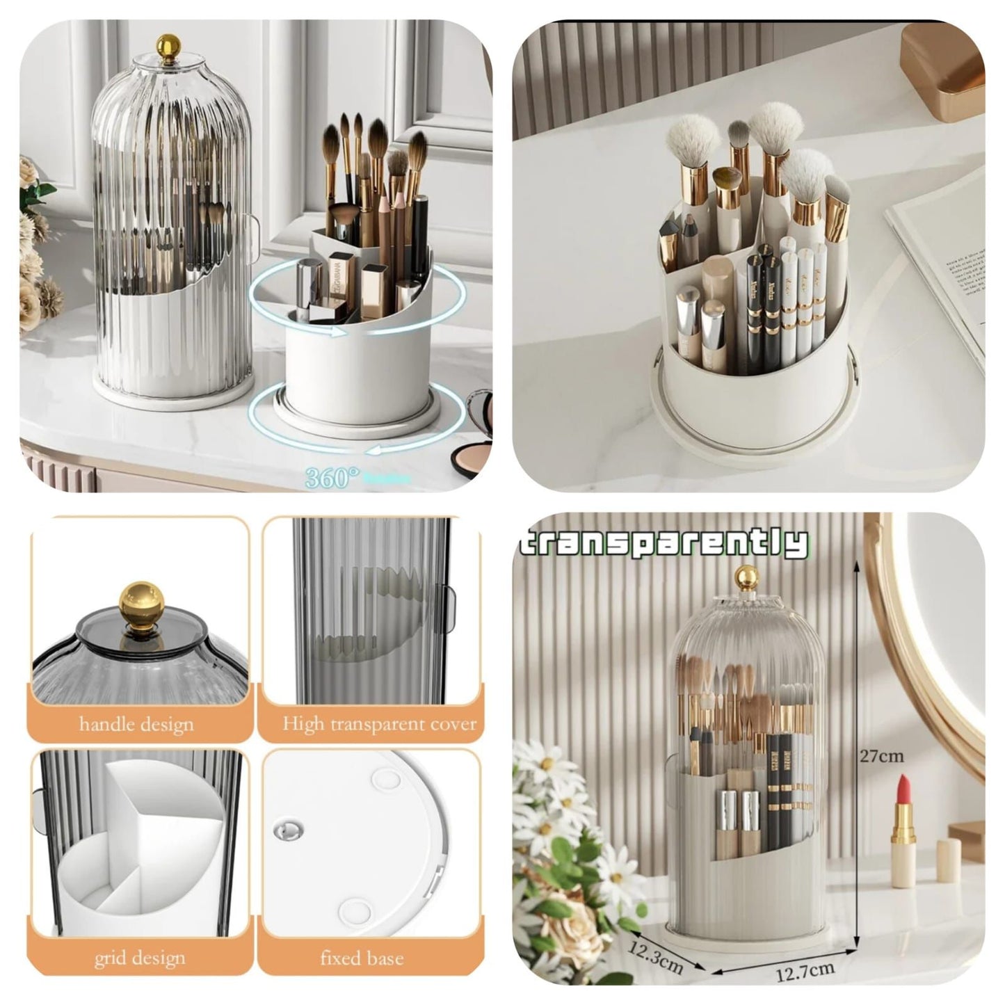 Rotating Brush Holder