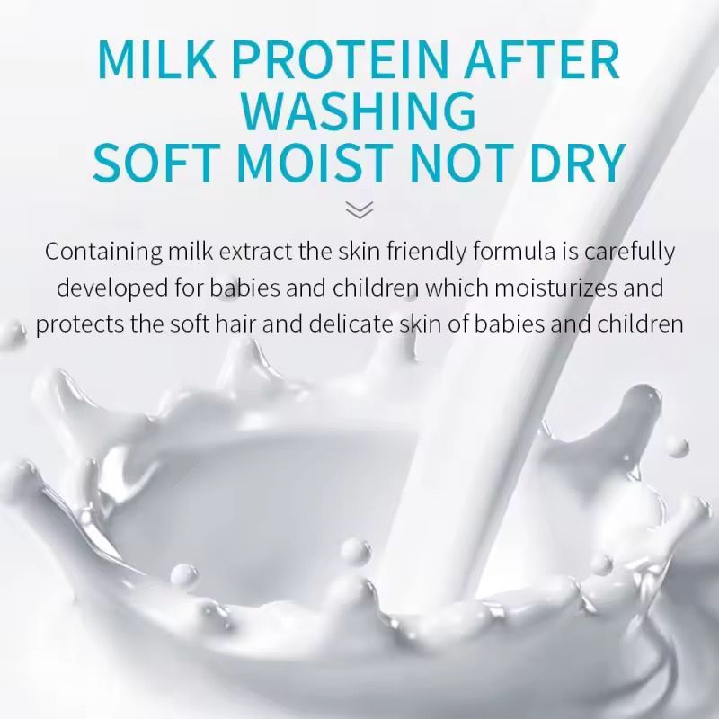 BIOAQUA Organic Milk Body Shower Gel