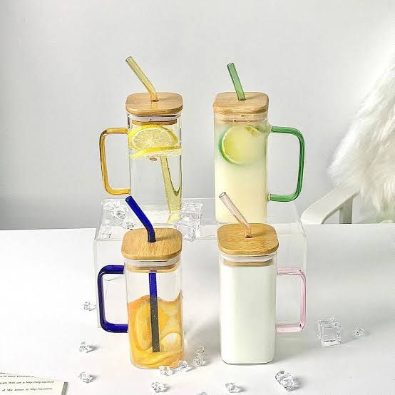 Transparent Glass Mug