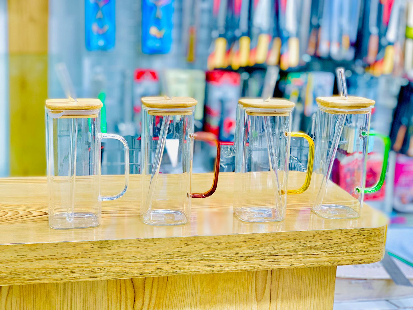Transparent Glass Mug