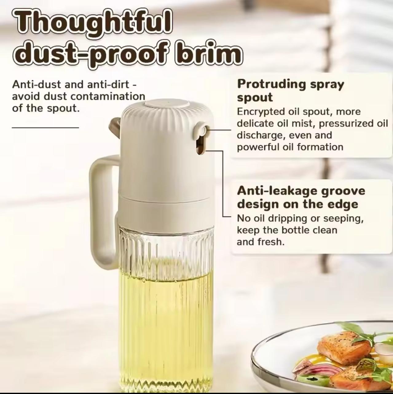 Glass Leak-proof Oil Spray Bottle
