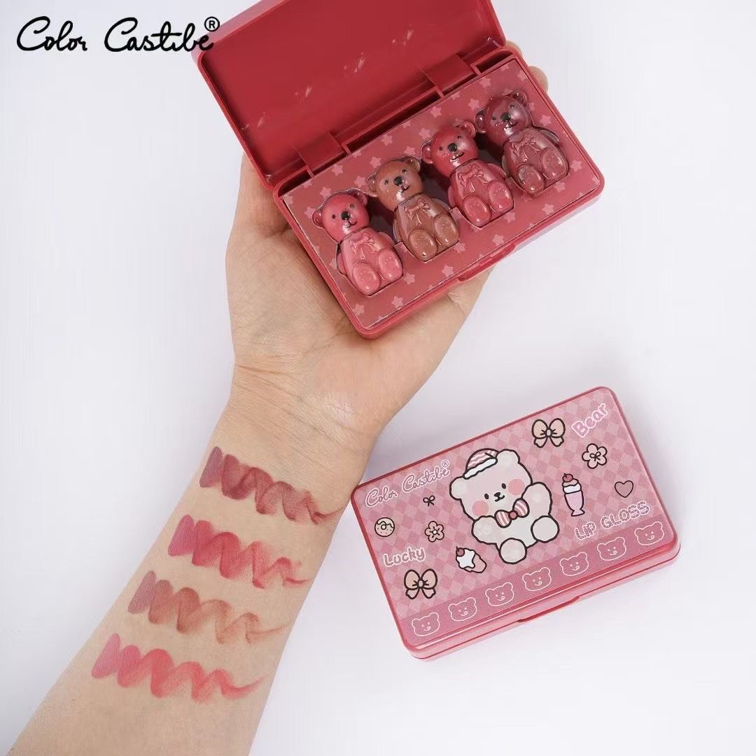 COLOR CASTLE BEAR LIP NUDE GLOSS