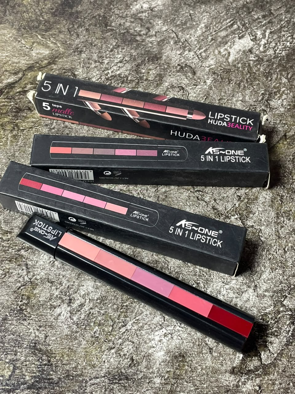 5IN1 LIPSTICK RANDOM SAHDE ONLY 3PC