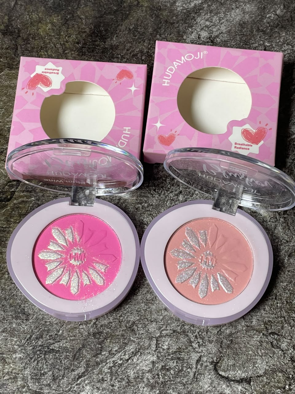 HUDA MOJI BLUSH ONE TIME SWATCH ONLY 2PC