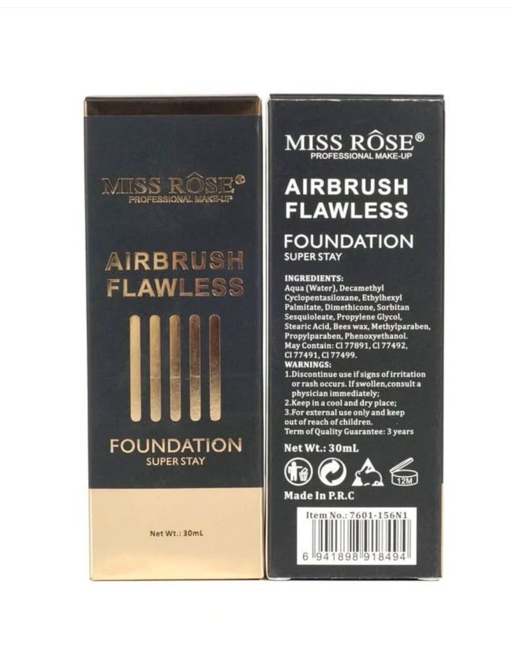 Miss Rose Airbrush Flawless Foundation