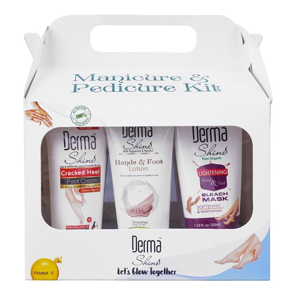 Derma Shine Manicure & Pedicure Kit