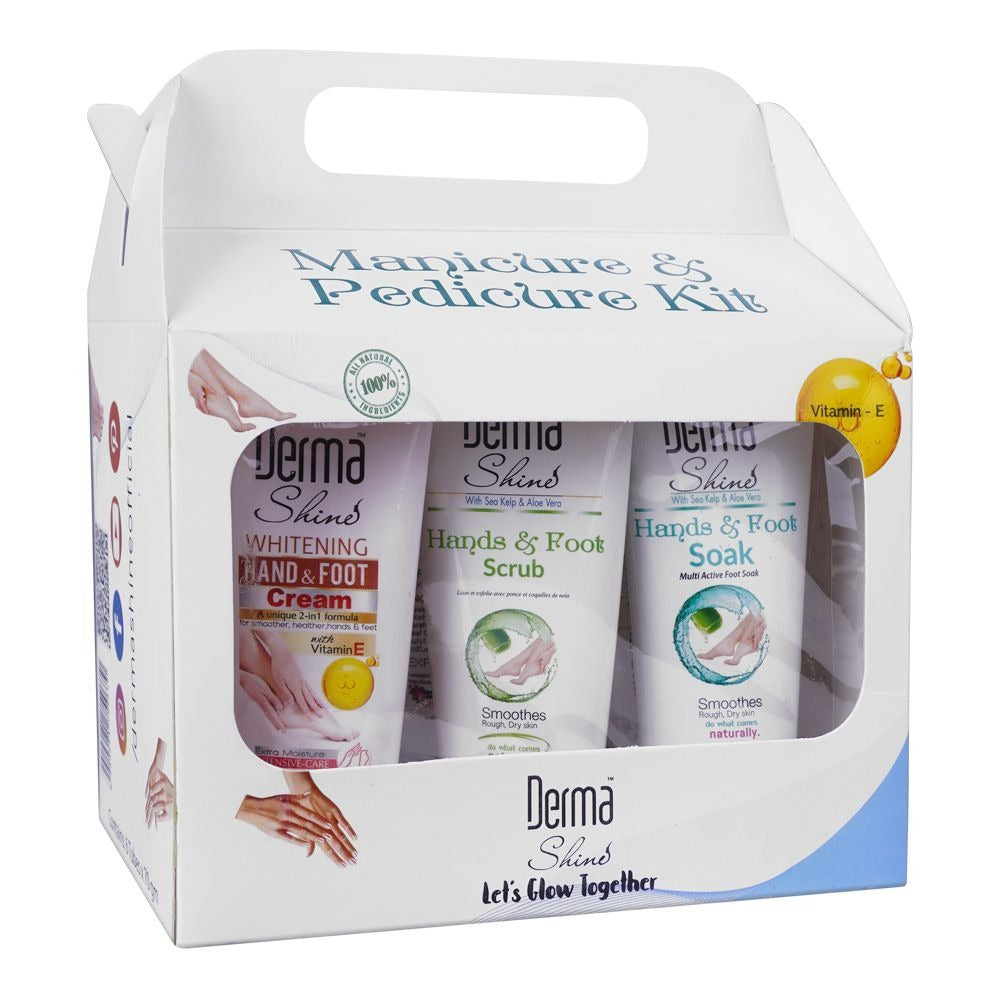 Derma Shine Manicure & Pedicure Kit