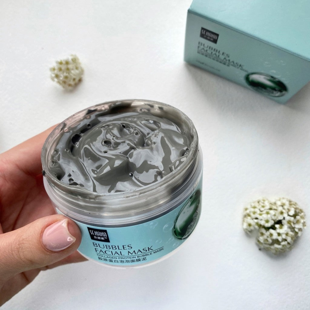 Senana Bubbles Facial Mask Collagen Proteins Bubble Mask