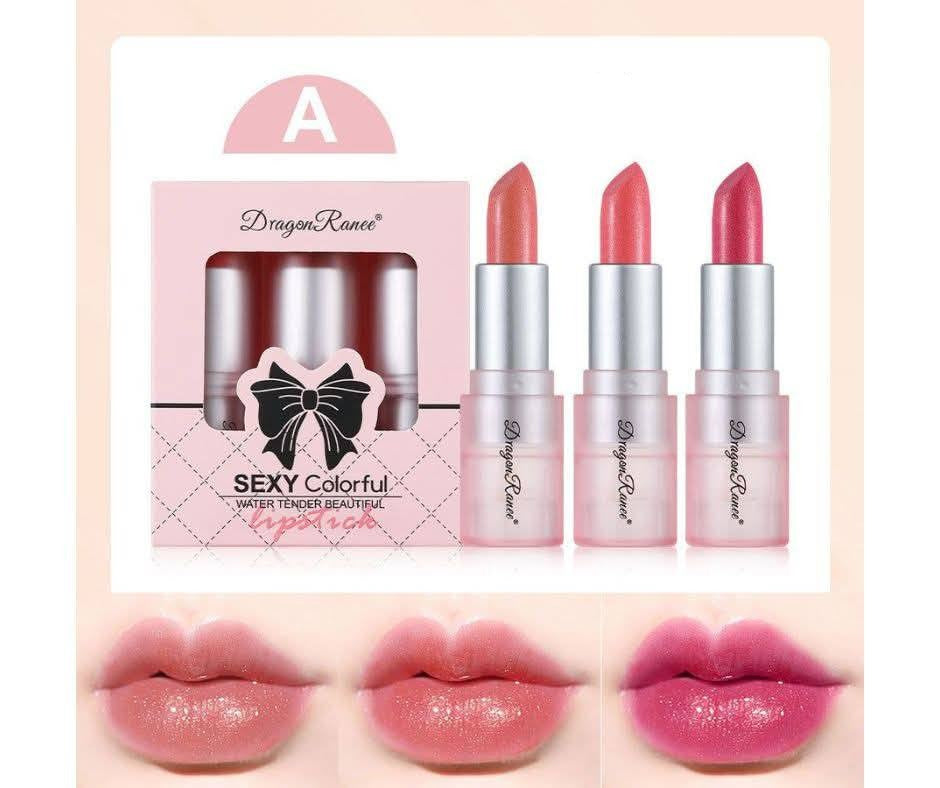 Dragon Ranee Lipstick 3Pc Set
