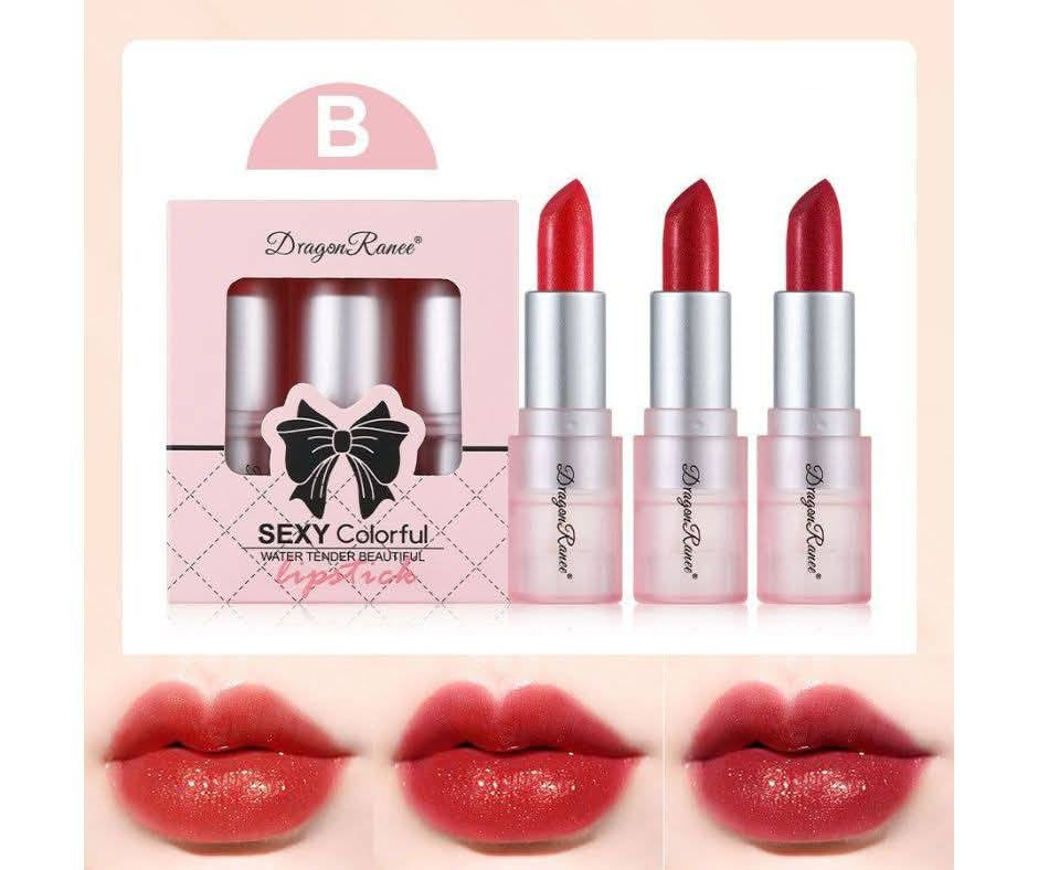 Dragon Ranee Lipstick 3Pc Set