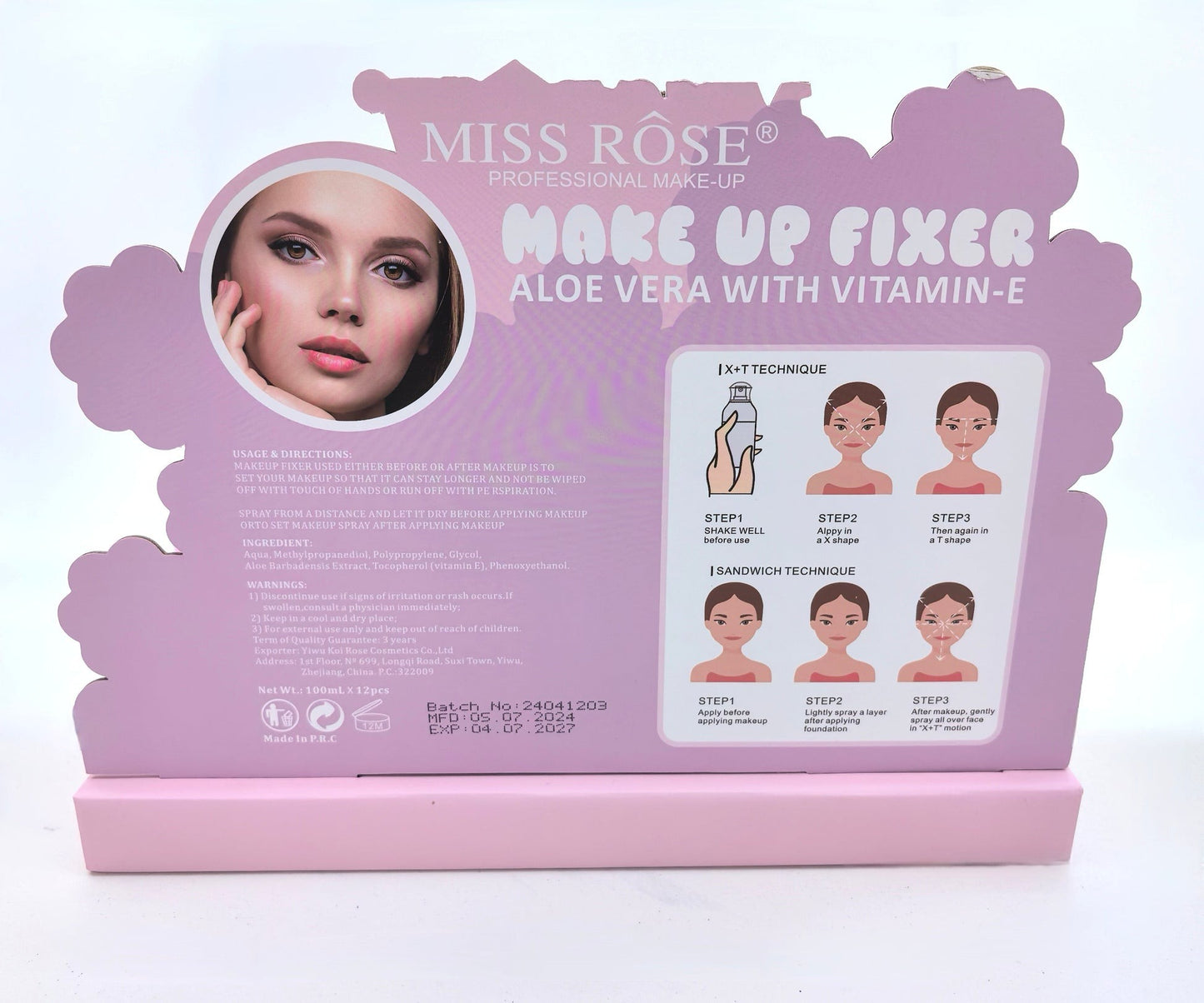 Miss Rose Ever Fresh Makeup Fixer