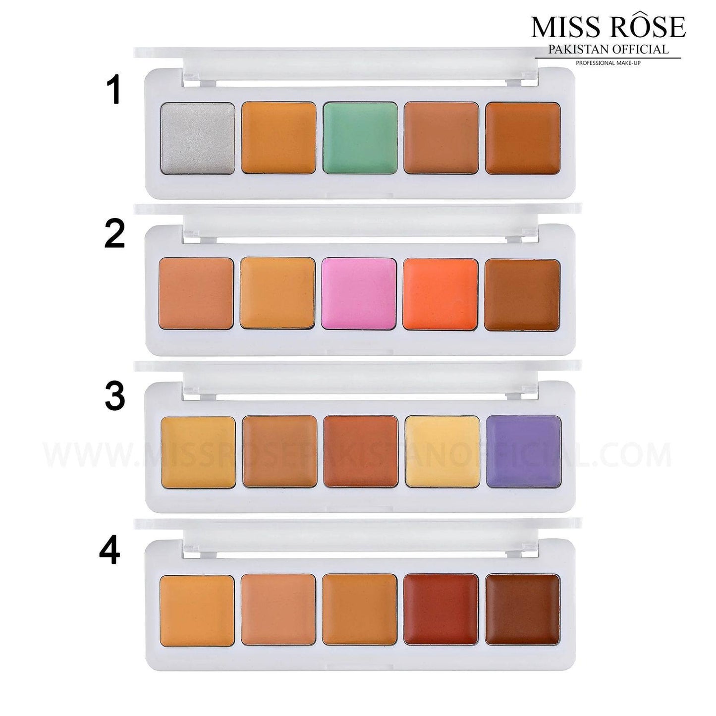 Missrose All-Round Conceal Palette 5 color