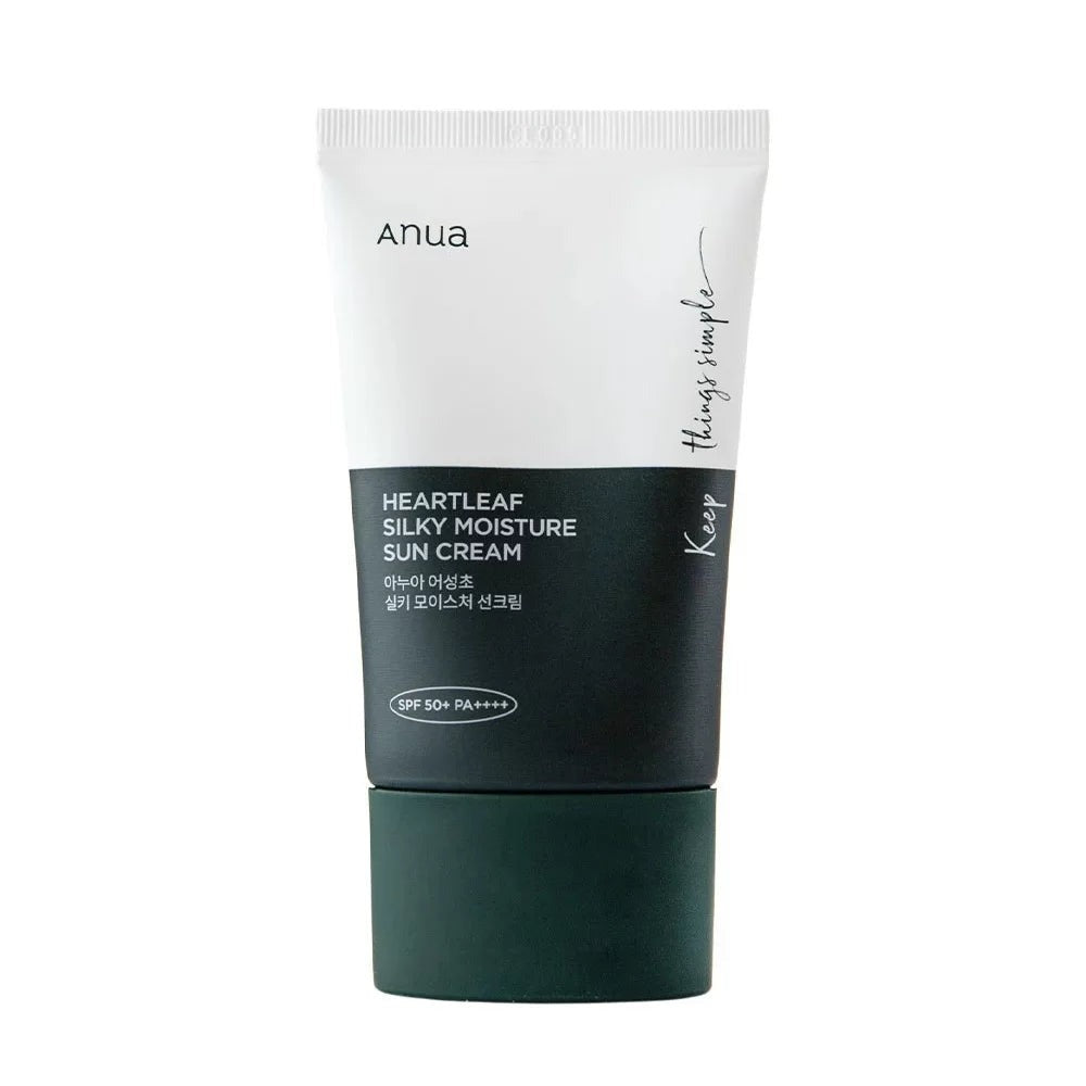 Anua Heartleaf Silky Moisture Sun Cream SPF 50+ PA++++
