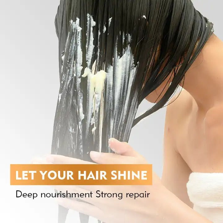 Karseell Collagen Hair Mask - Deep Conditioning Treatment for Dry Damaged Hair, All Hair Types - Natural Argan Oil