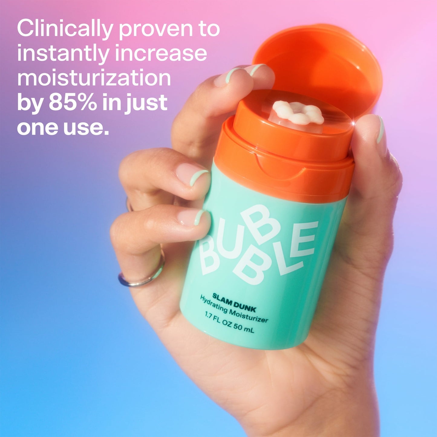 Bubble Skincare Slam Dunk | Moisturizes, Soothes & Protects | Aloe, Vitamin E & Avocado Oil