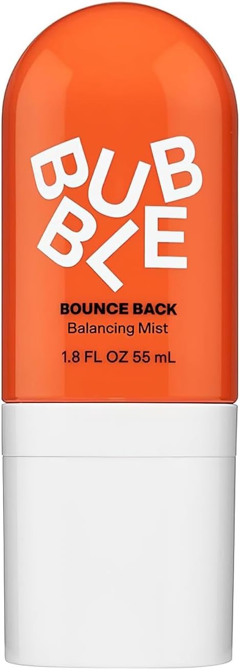 Bubble Skincare Slam Dunk Moisturizing and Refreshing Spray for Normal to Dry Skin,Toner Spray|Bubble Skincare Set with Vitamin E+Aloe Vera Juice for Radiant Complexion Bounce Back Balancing