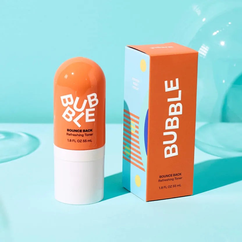 Bubble Skincare Slam Dunk Moisturizing and Refreshing Spray for Normal to Dry Skin,Toner Spray|Bubble Skincare Set with Vitamin E+Aloe Vera Juice for Radiant Complexion Bounce Back Balancing