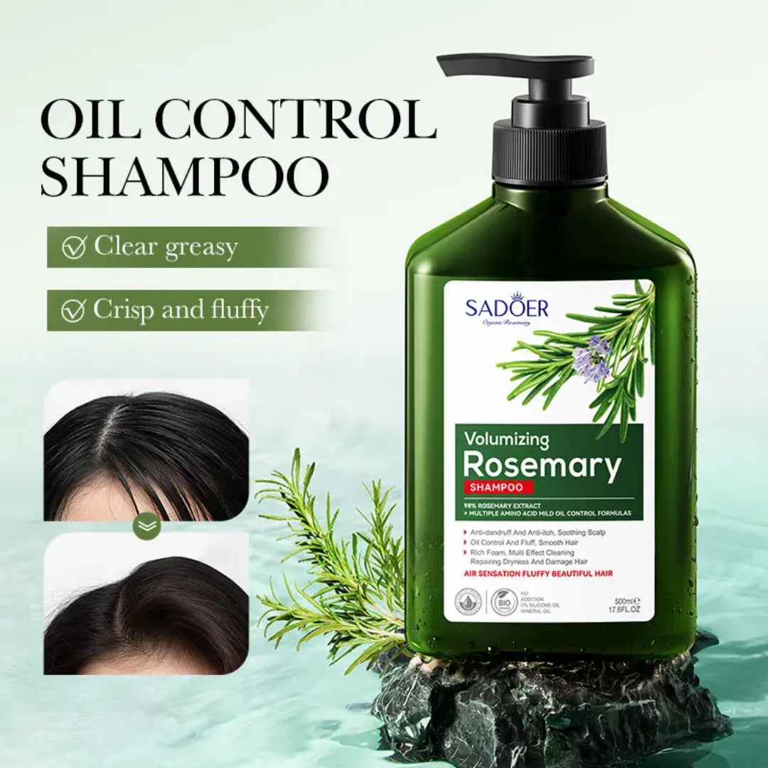 Sadoer Shampoo Rosemary Dandruff And Oil Control Fluffy And Smooth Shampoo Hair Care Hair Cream