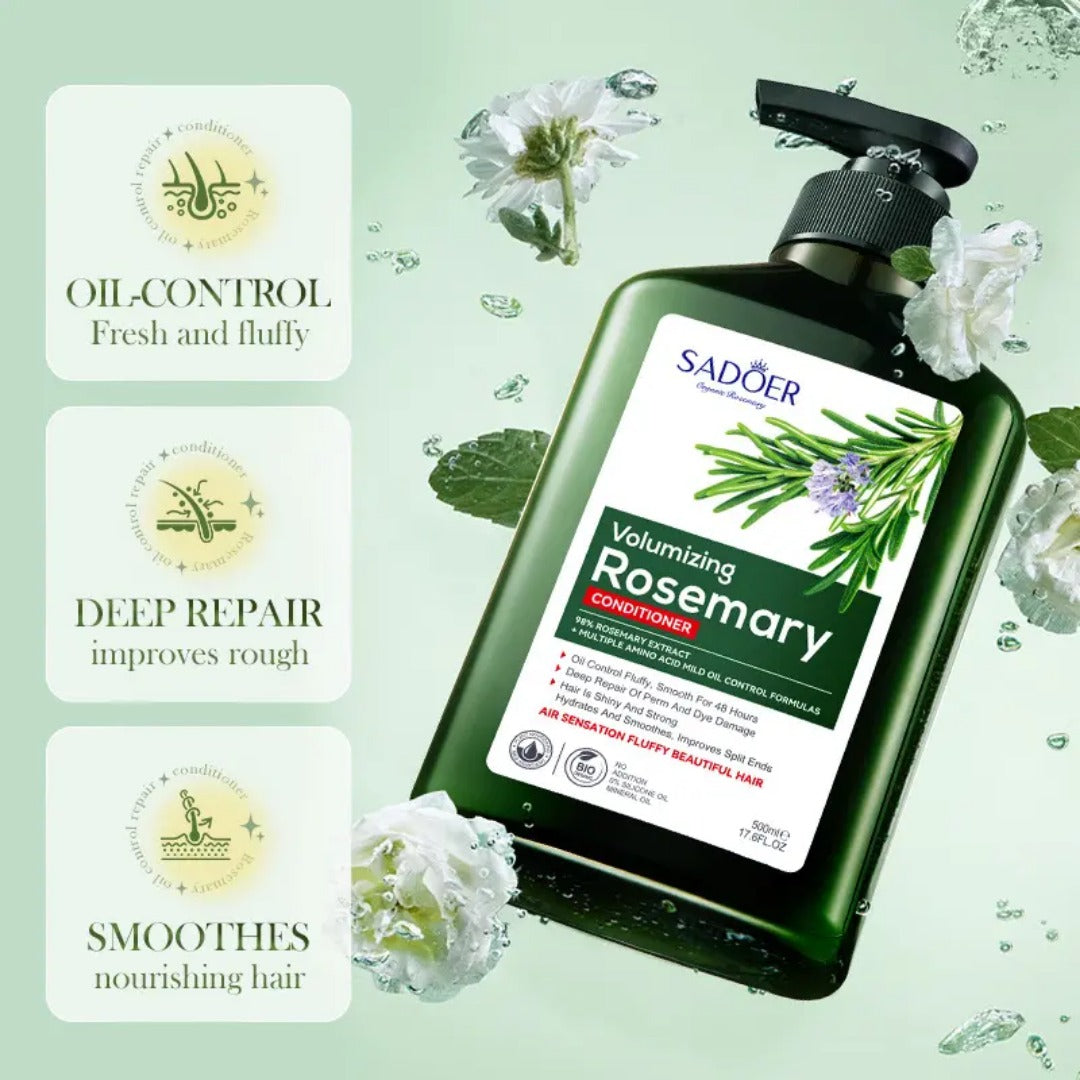 Sadoer Shampoo Rosemary Dandruff And Oil Control Fluffy And Smooth Shampoo Hair Care Hair Cream