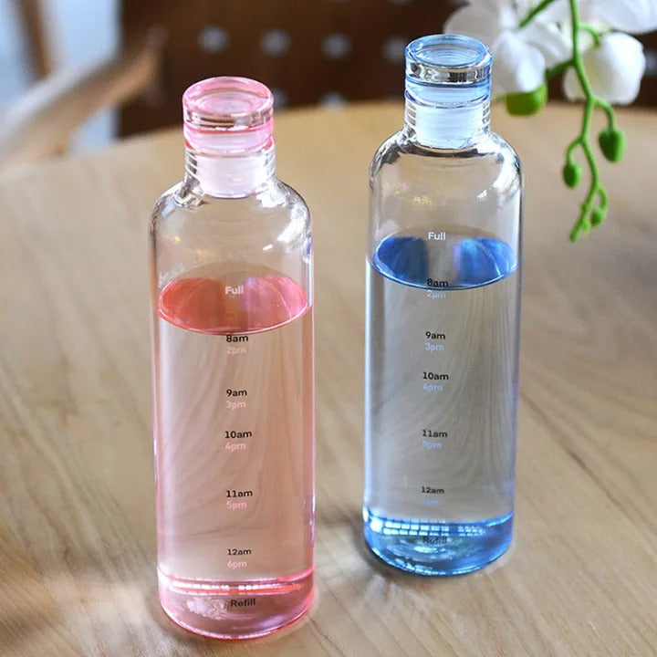 Crystal Bottle With Time Marker