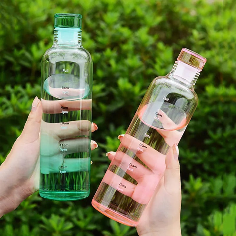 Crystal Bottle With Time Marker