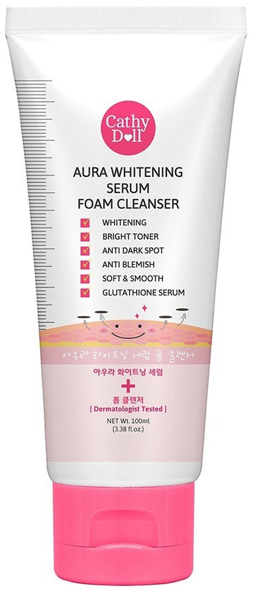 Cathy Doll Aura Whitening Serum Foam Cleanser