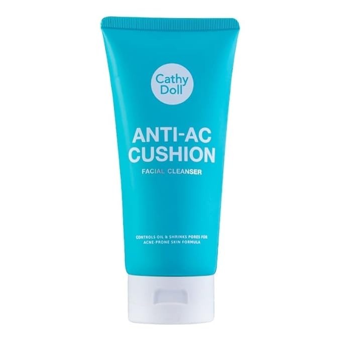 Cathy Doll Anti-Acne Cushion Facial Foam Cleanser 120ml