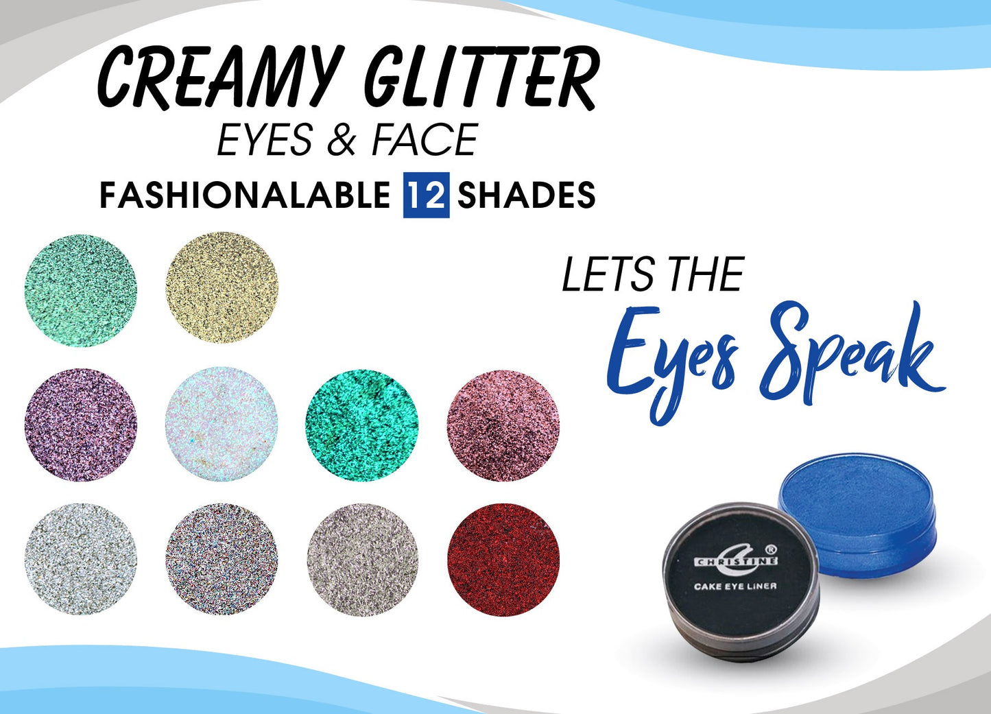 Christine Creamy Glitter