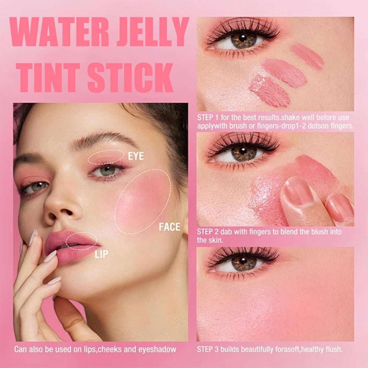 HUDAMOJI JELLY LIP & CHEEK TINT