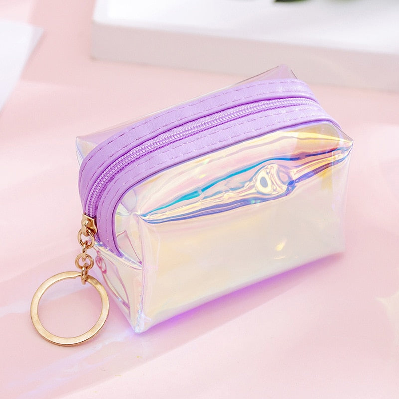 Holographic Rectangular - Cute Pouches (Random Character)